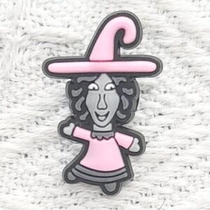 5/$15 MUST BUNDLE CROCS Pink Witch Charm